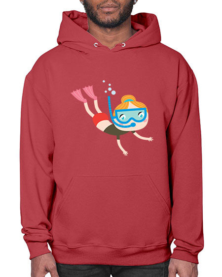summer characters 61# - summer- Hoodie