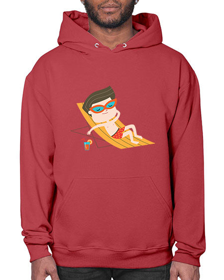 summer characters 62# - summer- Hoodie