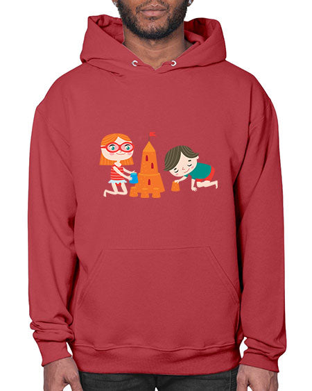 summer characters 66# - summer- Hoodie