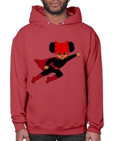 super kids girl 7# - black girls or women- Hoodie