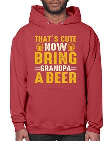 thats cute now bring 413# - beer- Hoodie