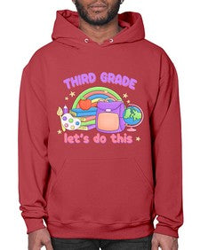 third Grade Lets Do This 964# - third grade- Hoodie