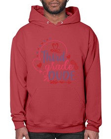 third grade dude 956# - third grade- Hoodie