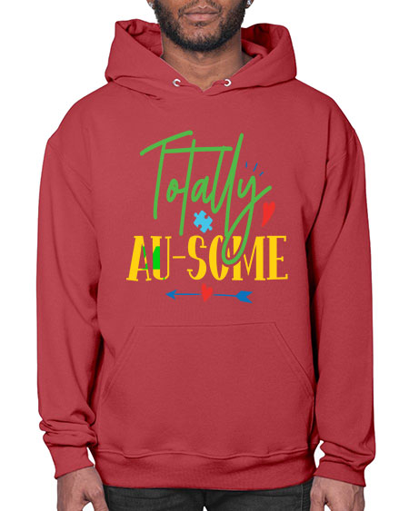 totally ausome Style 1# - autism- Hoodie