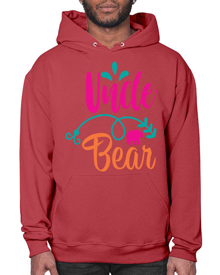 uncle bear 283# - bears - animals- Hoodie