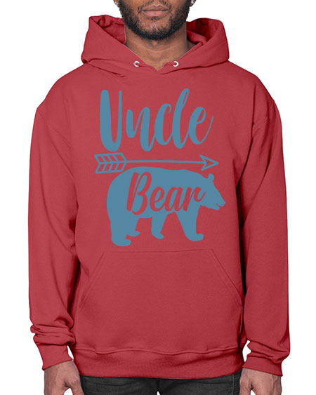 uncle bear 285# - bears - animals- Hoodie