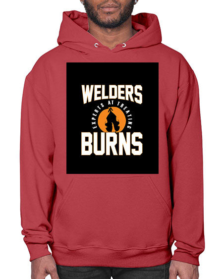 welders experts at treating burns 1621# - welder- Hoodie