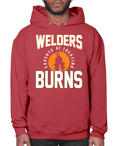 welders experts at treating burns 1625# - welder- Hoodie