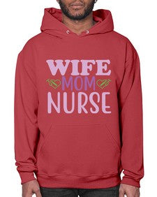 wife mom nurse 1641# - nurse- Hoodie