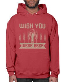 wish you were beerr 1785# - beer- Hoodie
