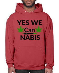 yes we cannabis 1262# - marijuana- Hoodie