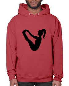 yoga pose  633# - yoga- Hoodie