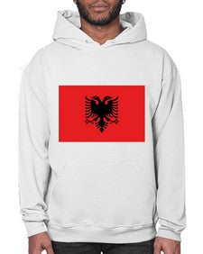 Albania 300# - world flags- Hoodie