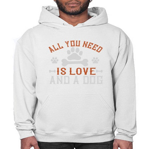 All You Need Is Love And A Dog Style 177# - dogs- Hoodie