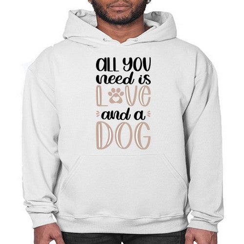 All You Need Is Love Style 36# - dogs- Hoodie