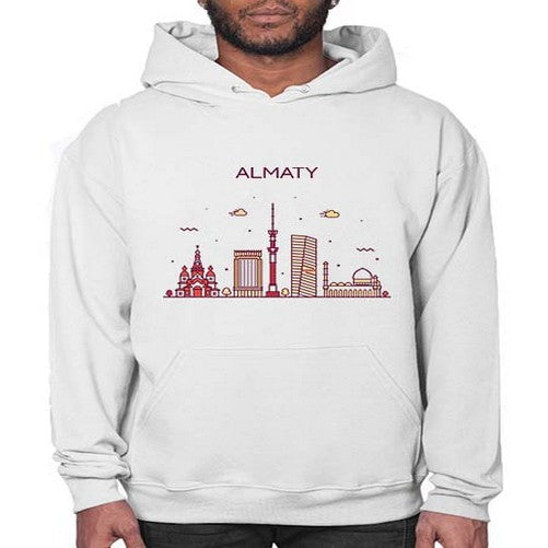 Almaty 308# - cities- Hoodie