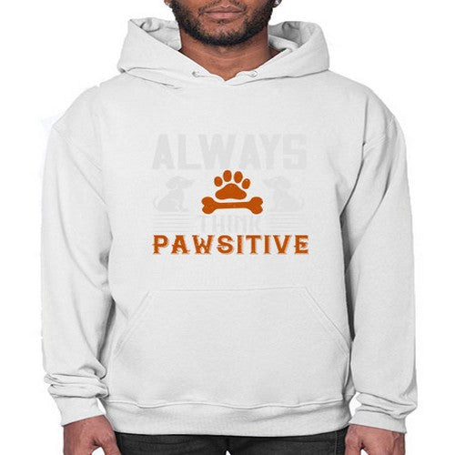 Always Think Pawsitive Style 133# - dogs- Hoodie