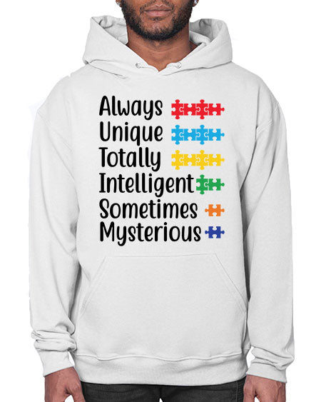 Always Unique Style 42# - autism- Hoodie