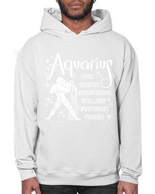 Aquarius 68# - aquarius- Hoodie
