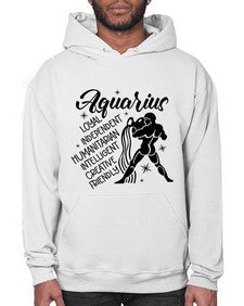 Aquarius 72# - aquarius- Hoodie