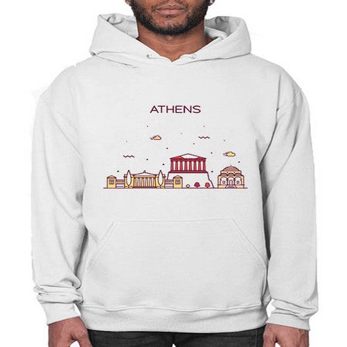 Athens 369# - cities- Hoodie