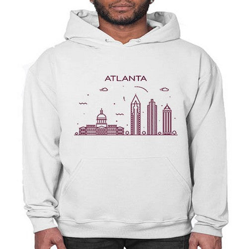 Atlanta 372# - cities- Hoodie