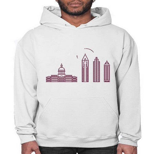 Atlanta 373# - cities- Hoodie