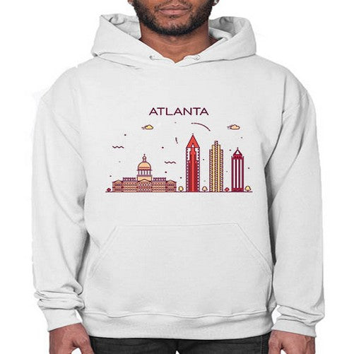 Atlanta 374# - cities- Hoodie