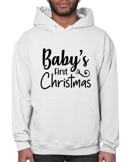Babys First Christmas 277# - baby- Hoodie