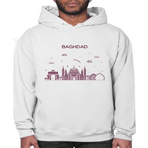 Baghdat 386# - cities- Hoodie