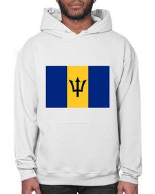 Barbados 410# - world flags- Hoodie