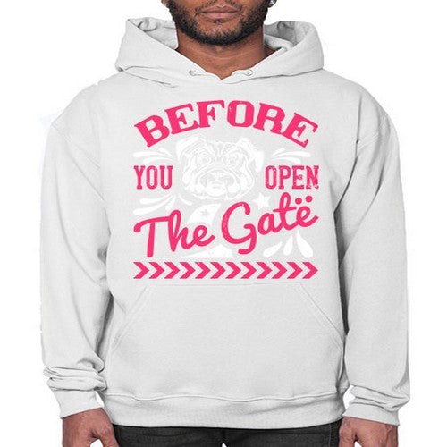 Before You Open The Gate Style 17# - dogs- Hoodie