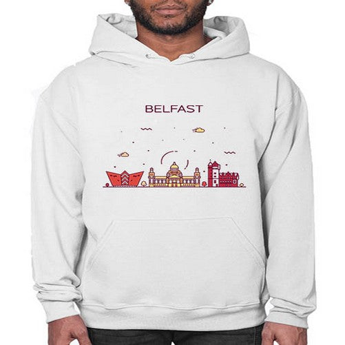 Belfast 436# - cities- Hoodie