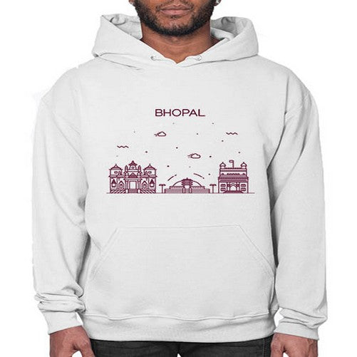 Bhopal 453# - cities- Hoodie