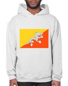 Bhutan 456# - world flags- Hoodie