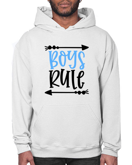 Boys Rule Style 283# - baby- Hoodie