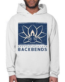 Breathe into Your Backbends 182# - yoga- Hoodie