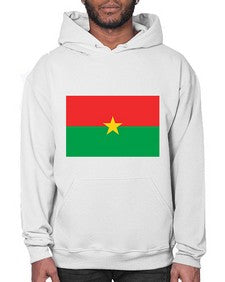 Burkina Faso 522# - world flags- Hoodie