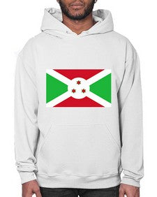 Burundi 523# - world flags- Hoodie