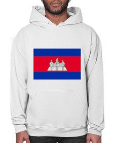 Cambodia 537# - world flags- Hoodie