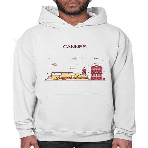 Cannes 545# - cities- Hoodie