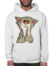 Cat 44# - cartoon animals- Hoodie