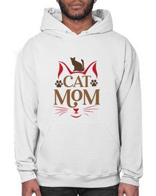 Cat Mom Style 6# - cats- Hoodie