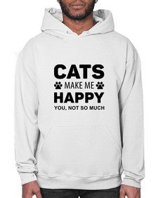 Cats Make Me Style 40# - cats- Hoodie