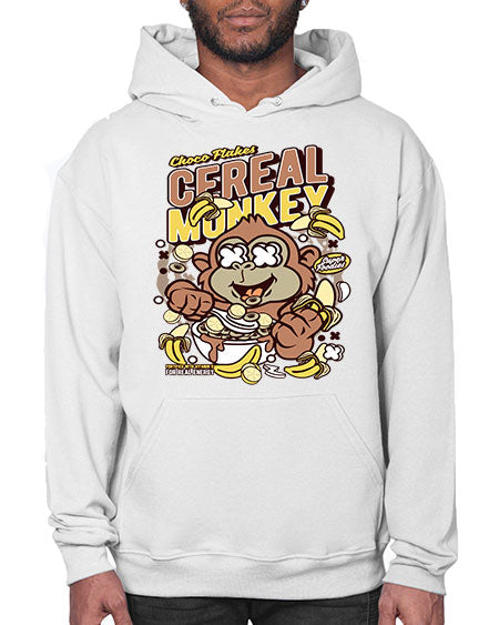 Cereal Monkey - monkey- Hoodie