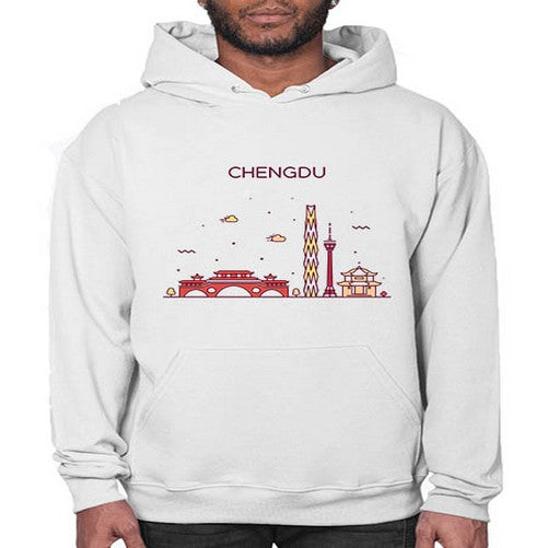Chengdu 563# - cities- Hoodie