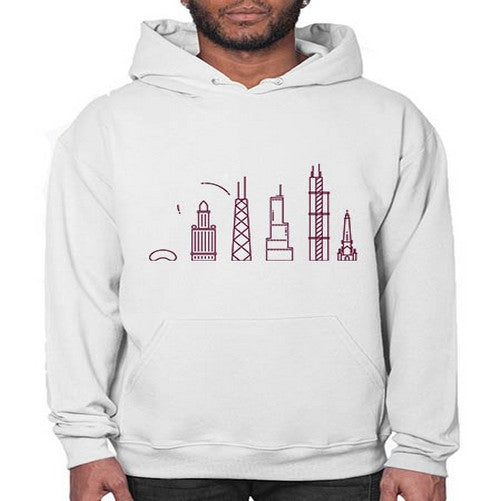 Chicago 570# - cities- Hoodie