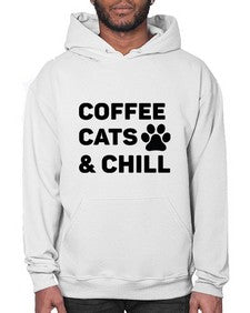 Coffee Cat Style 41# - cats- Hoodie