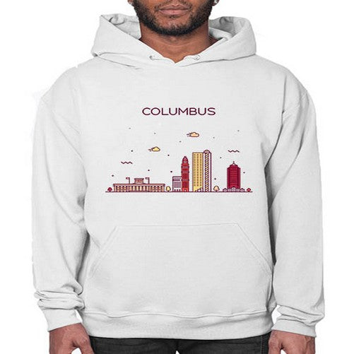 ColumbusOH 611# - cities- Hoodie