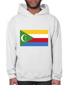 Comoros 612# - world flags- Hoodie
